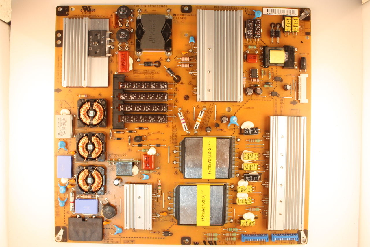 LG 42" 42LV5500-UA AUSDLUR EAY62169601 Power Supply Board Unit - Click Image to Close